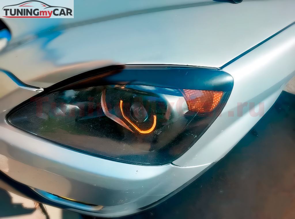 Реснички на фары для HONDA CR-V 2001-2004