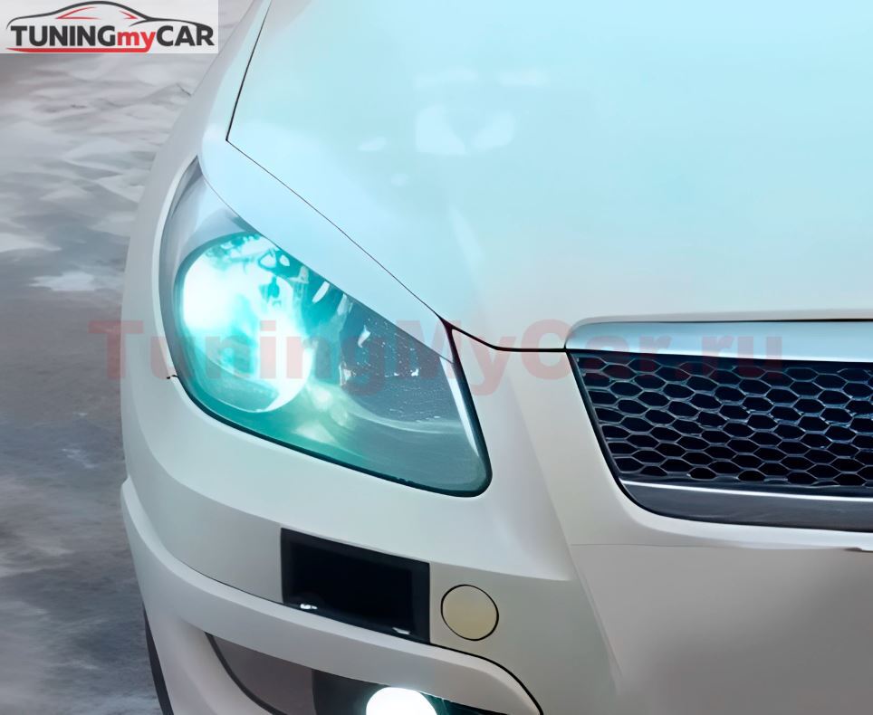 Реснички на фары CHERY M11 2010-2016г B3-9