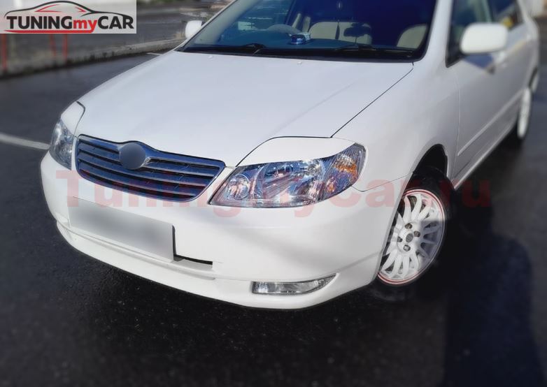 Реснички на фары для Toyota Corolla NZE 121 2000- (широкие)