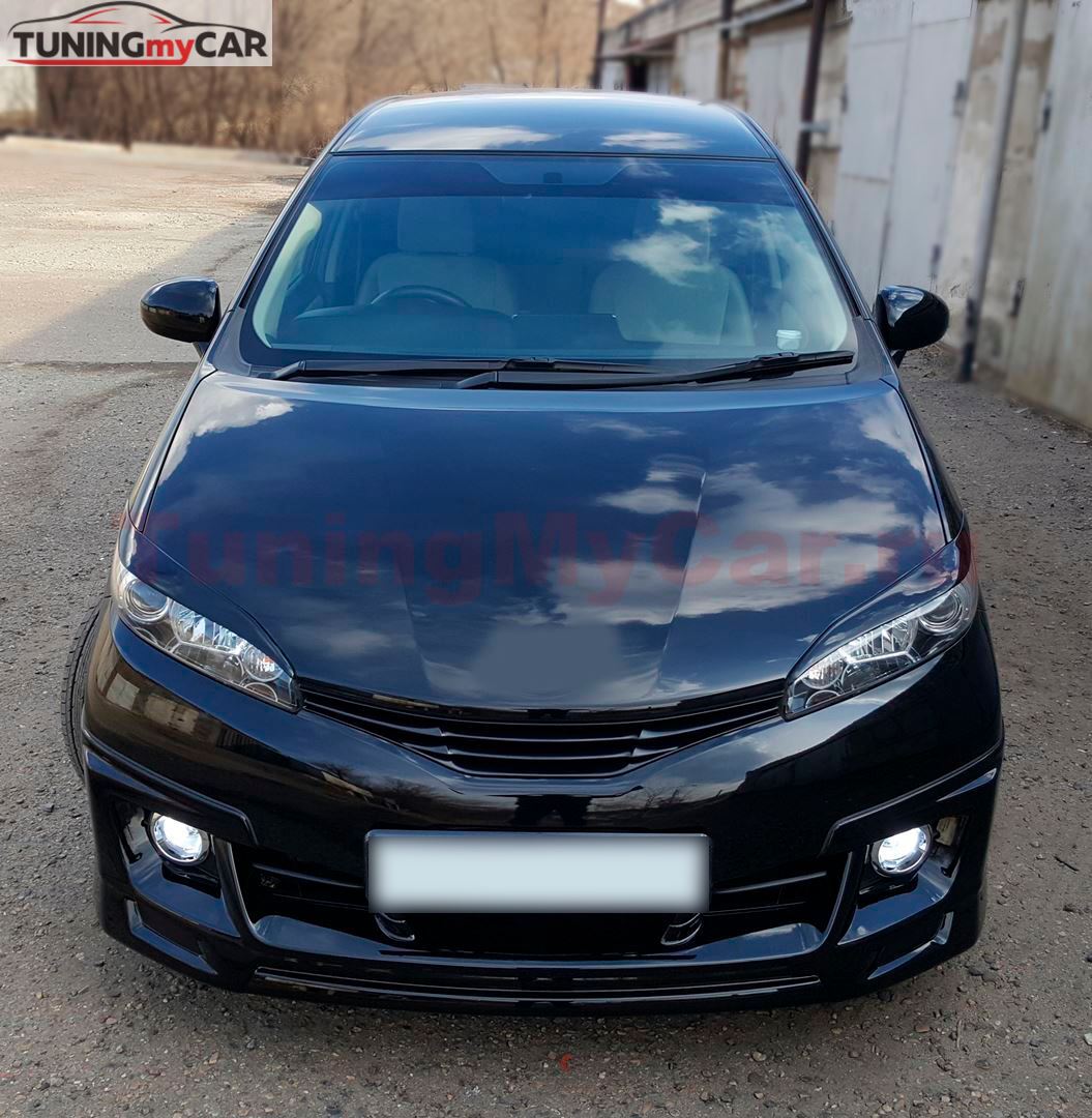 Реснички на фары для Toyota Wish XE20 2009-2017