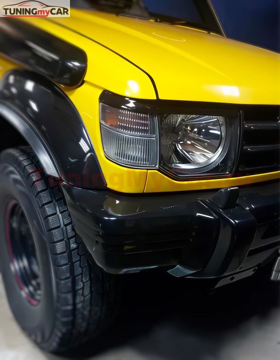 Реснички на фары MITSUBISHI PAJERO 1992-1997 для рынка Японии