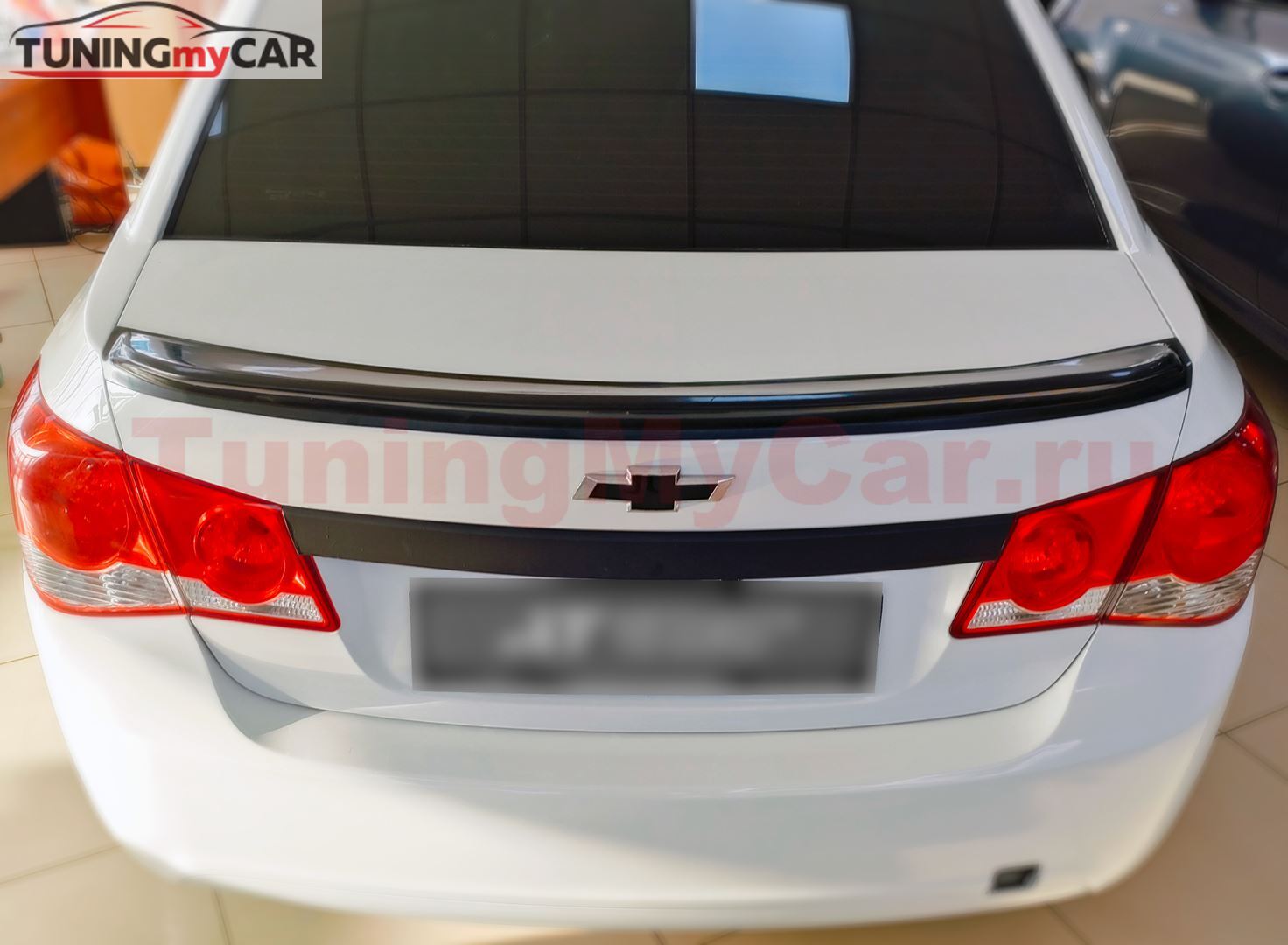 Лип-спойлер для Chevrolet Cruze седан 2008-2016 G1-4