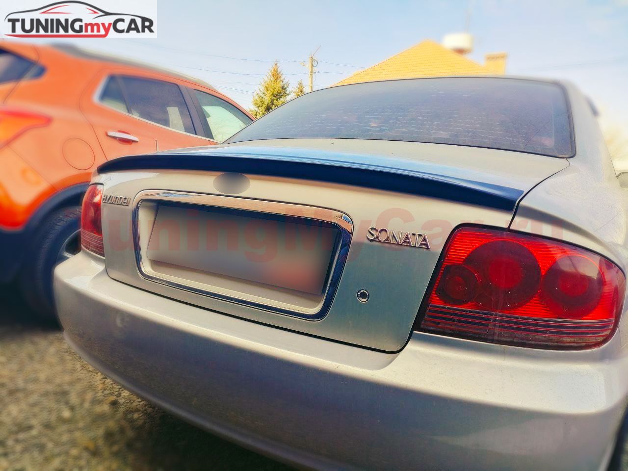 Лип-спойлер для Hyundai Sonata IV (EF) 2001-2012 G4-4