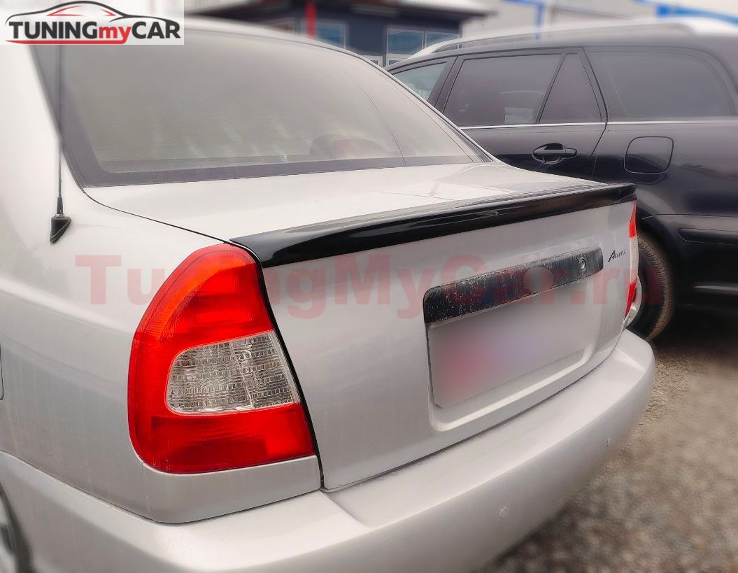 Лип спойлер для Hyundai Accent 1999-2012 (седан) G2-3