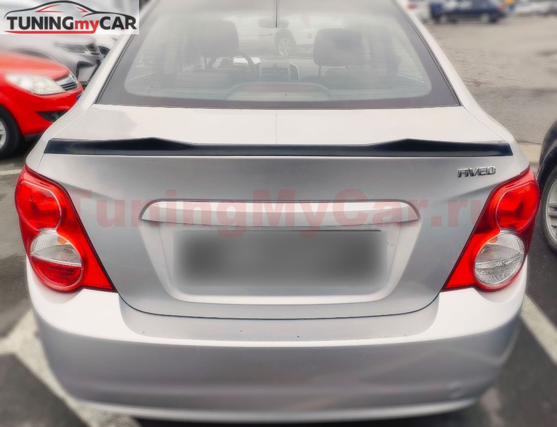 Лип-спойлер для Chevrolet Aveo II 2011-2020 M4-Style G3-4