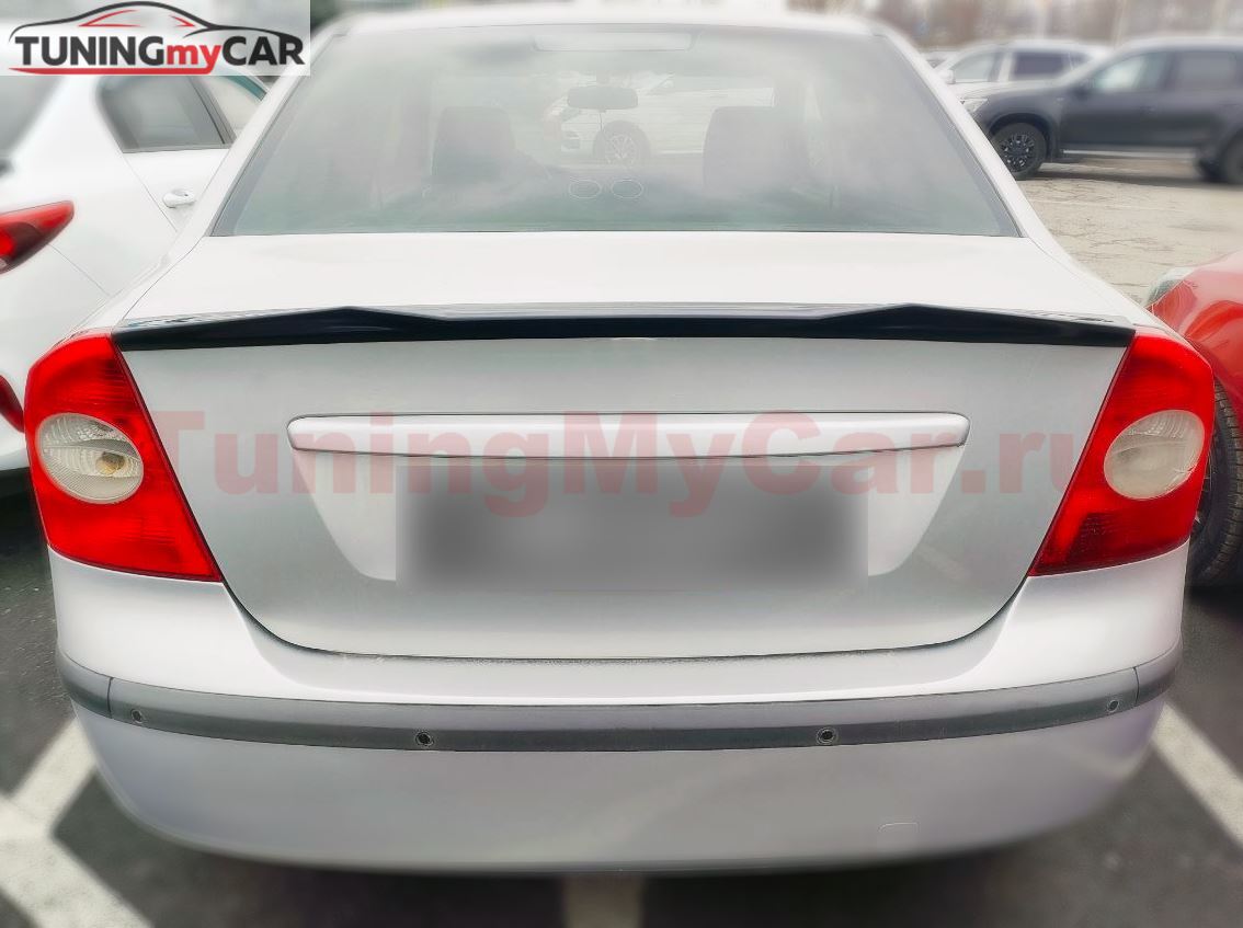Лип-спойлер для Ford Focus II рестайлинг 2007-2011 M4-Style