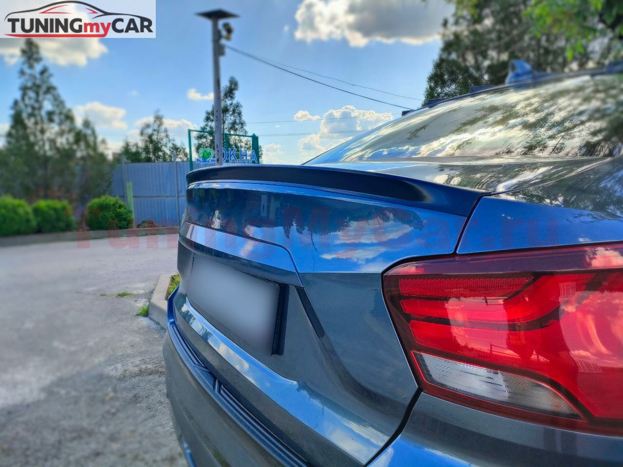 Лип-спойлер для Lada Iskra 2024+ G3-2