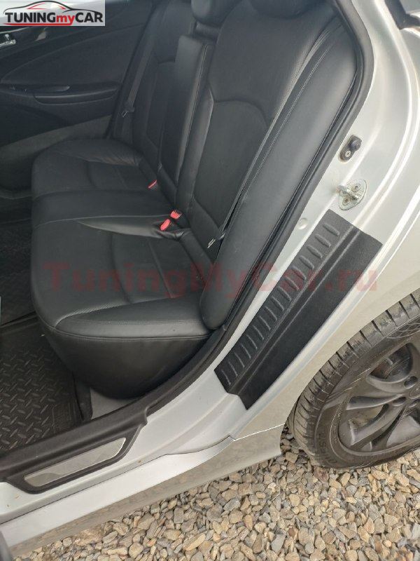 Накладки на внутренние части задних арок для Hyundai Sonata VI 2009-2014