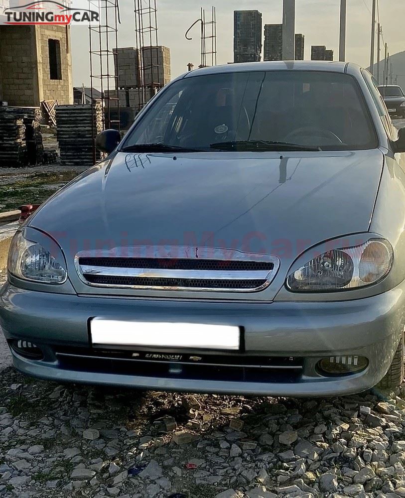Реснички на фары CHEVROLET LANOS 2005-2009г