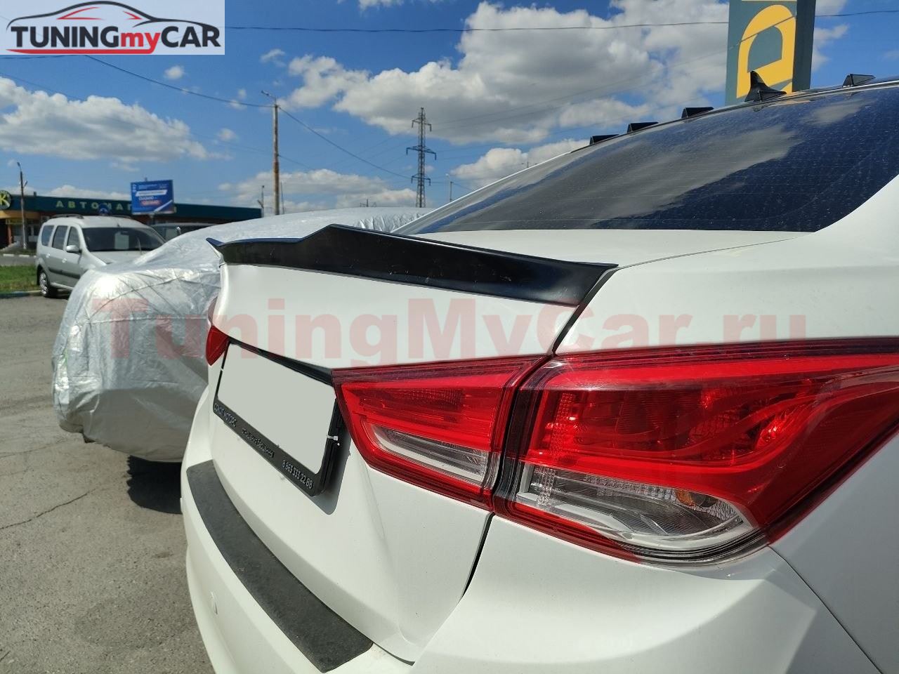 Лип-спойлер для Changan Alsvin 2018-  M4-Style