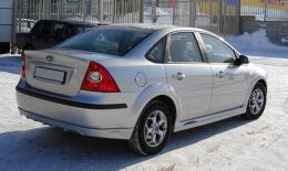 Юбка FT заднего бампера (седан) для Ford Focus 2