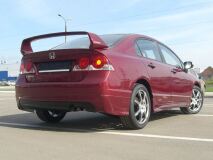 Юбка заднего бампера для Honda Civic 4d 2006-2012