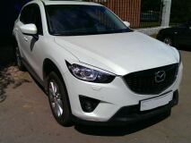Реснички на фары для Mazda CX-5 (2011-2016) var №1 широкие