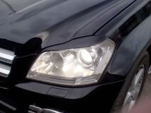 Реснички на фары для Mercedes-Benz GL X164 2006-2012