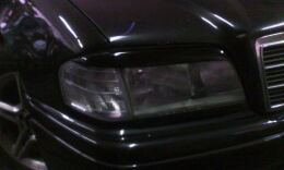 Реснички на фары для Mercedes-Benz C class 1993-2000 (W202, S202)