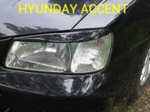 Реснички на фары для Hyundai Accent 1999-2012