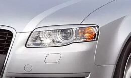Реснички на фары для Audi A4 2004-2008
