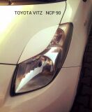 Реснички на фары для Toyota Vitz NCP90 2005-2010