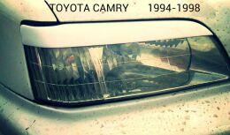 Реснички на фары для Toyota Camry SV40 1994-