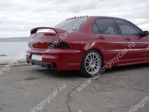 Бампер задний для Mitsubishi Lancer IX в стиле EVO