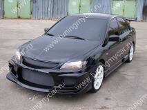 Пороги для Mitsubishi Lancer IX в стиле INGS Extreem