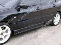 Пороги для Mitsubishi Lancer IX в стиле INGS Extreem