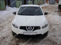 Реснички на фары для Nissan Qashqai J10 (2010-2013) рестайл
