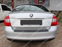 Защитная накладка заднего бампера для Skoda Rapid