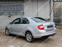 Защитная накладка заднего бампера для Skoda Rapid