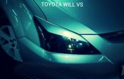 Реснички на фары для Toyota Will VS NZE127