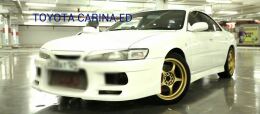 Реснички на фары для Toyota Carina ED ST202 короткие