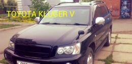 Реснички на фары для TOYOTA KLUGER V ACU20W