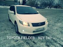 Реснички на фары для Toyota Corolla Fielder NZE141 2006-2012 / Toyota Corolla Axio E140 2006-2008