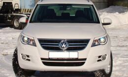 Реснички на фары для Volkswagen Tiguan 2007-2010
