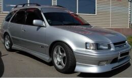 Реснички на фары для Toyota Sprinter Carib 1995-2002 AE111