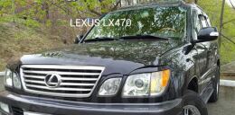 Реснички на фары для Lexus LX470 1998-2007