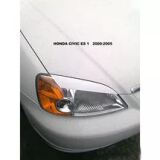 Реснички на фары для Honda Civic ES5 7 поколение (09.2000 - 10.2003)