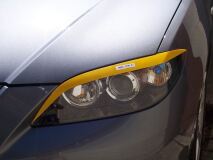 Накладки на фары (реснички) для Mazda 3 sedan 2004-2008