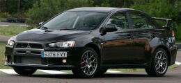 Воздуховоды (ноздри) в передний бампер Mitsubishi Lancer 10 EVO-style (рестайлинг 2011+)