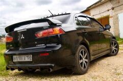 Козырек 9 зубьев EVO-style Mitsubishi Lancer 10