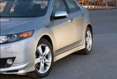 Пороги Type S style для ХОНДА Аккорд 8 (Honda Accord VIII) 2008-2013