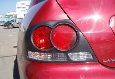 Накладки на задние фонари Mitsubishi Lancer 9