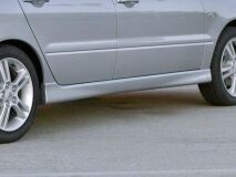 Накладки на внешние пороги Mitsubishi Lancer 9