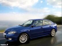 Накладки на внешние пороги Mazda 3 BK 2003-2009 (sedan/hb)