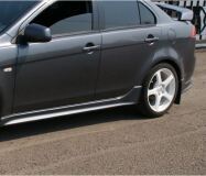 абс ПОРОГИ усиленные для Mitsubishi Lancer 10 (style 2.0)