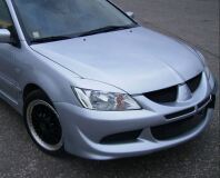 Реснички на фары для Mitsubishi Lancer 9 УЗКИЕ 2003-2009