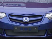 Планка в решетку радиатора "SPORT" для Honda Accord VIII 2008- / Acura TSX (CU2) var №1 под логотип Honda