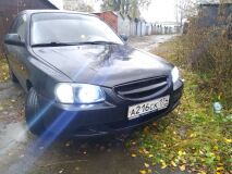 Решётка радиатора Hyundai Accent люкс