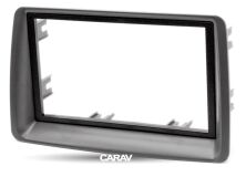 Переходная рамка для установки автомагнитолы CARAV 11-280: 2 DIN / 173 x 98 mm / 178 x 102 mm / FIAT Panda (169) 2003-2012
