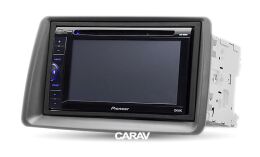 Переходная рамка для установки автомагнитолы CARAV 11-280: 2 DIN / 173 x 98 mm / 178 x 102 mm / FIAT Panda (169) 2003-2012